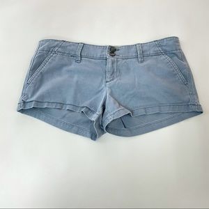 American Eagle Womens Short Shorts Size 4 Blue